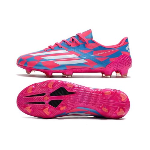 Adidas F50 Ghosted Adizero HT FG Rosa Blanco Azul_3.jpg